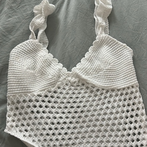 Crochet Knit Skirt Set - Picture 6 of 8